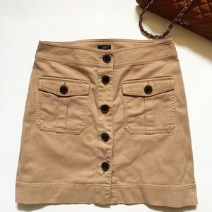 Ann Taylor button front skirt